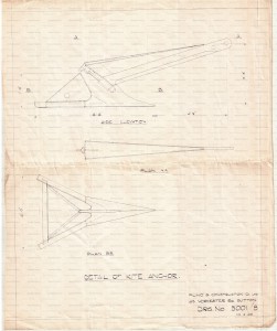 30001-B - Detail of Kite Anchor