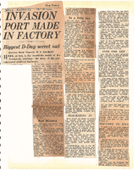 Mulberry Harbour Press Cuttings